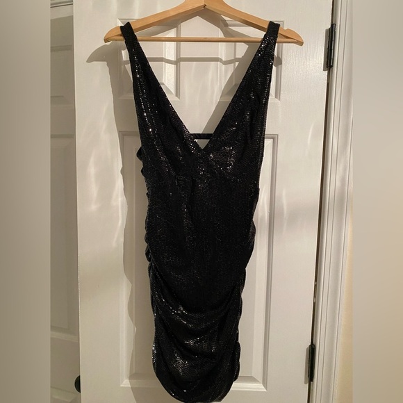 Urban Outfitters black sequined dress. New with tags. - Picture 1 of 4